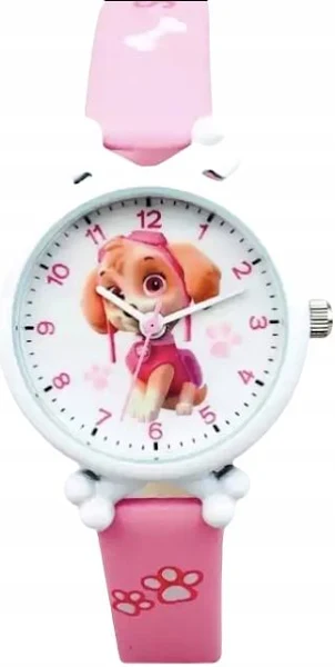 Zegarek Psi Patrol Skye Skay wskazówkowy dla dziecka Paw Patrol