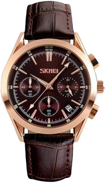 Męski kwarcowy zegarek Skmei 9127