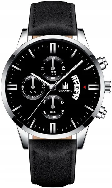 Zegarek Na Czarnym Pasku