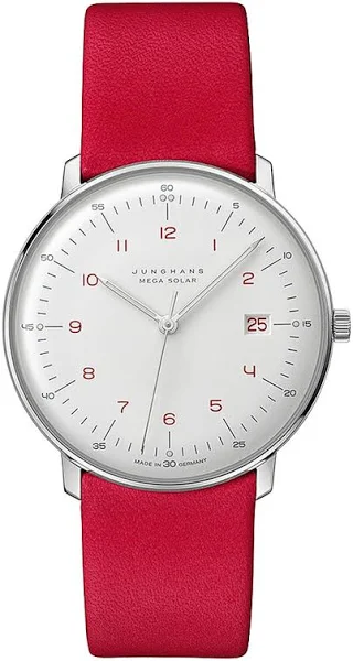 Junghans Zegarek Max Bill Quartz Mega Solar 59/4325.02