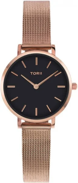 Zegarek damski TORII R28RS.BR różowe złoto fashion klasyczny