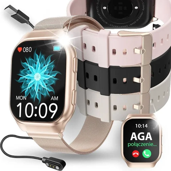 Smartwatch Pomiar Cukru Menu Smart Watch 4 Paski