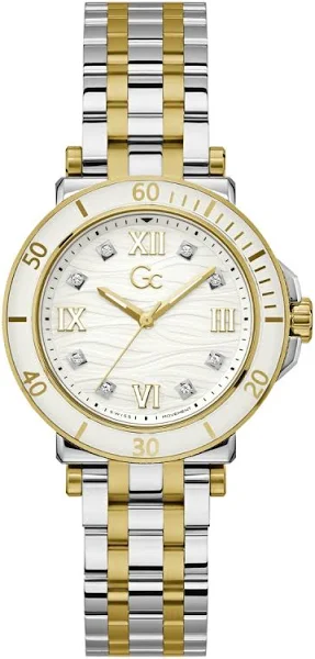Marciano Guess Analogowy Kwarcowy Zegarek Gc 36 Mm Ze Stali