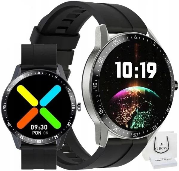Zegarek Męski Smartwatch G. Rossi Menu Pl Grawer