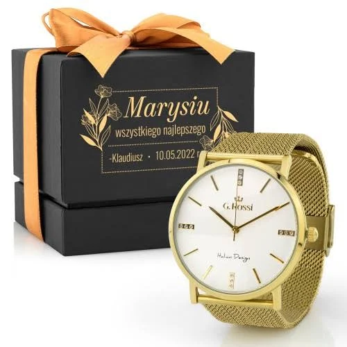 dla Teściowej Zegarek damski G. Rossi z grawerem