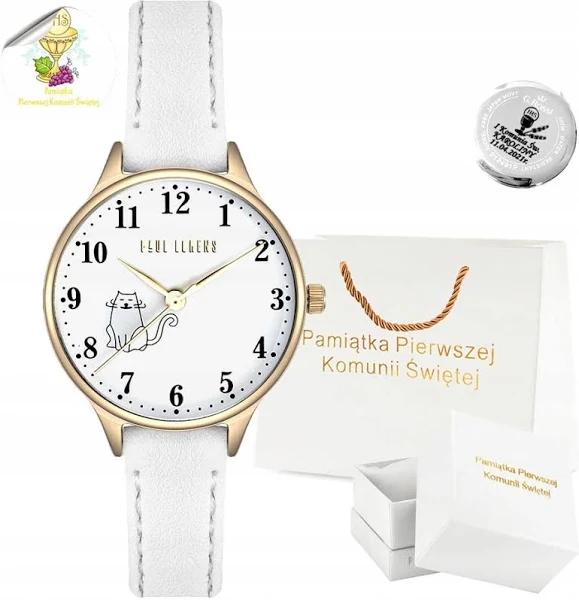Zegarek dziecięcy Paul Lorens zestaw komunia + GRAWER