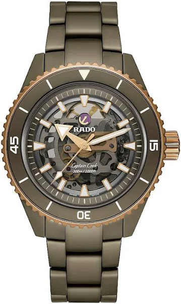 Rado r32150162 Captain Cook High-Tech Ceramic Skeleton