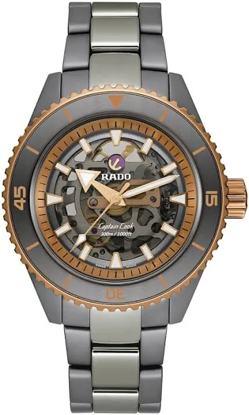 Rado Captain Cook High-Tech Ceramic Skeleton r32148162