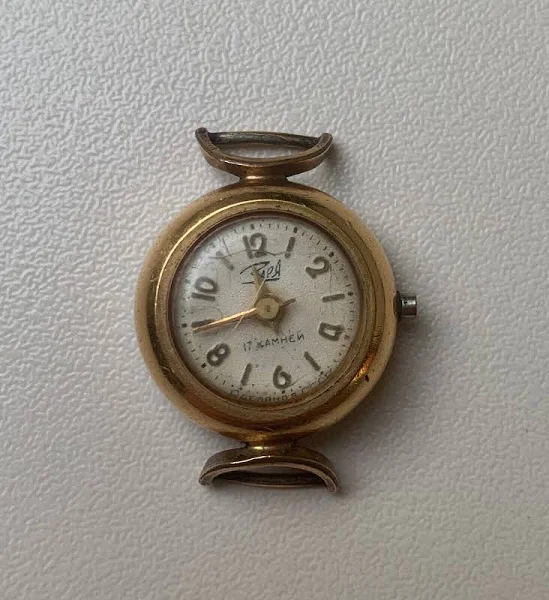 Zegarek Zaria Zsrr Vintage Zaria Radziecki Zaria 17 Klejnotów