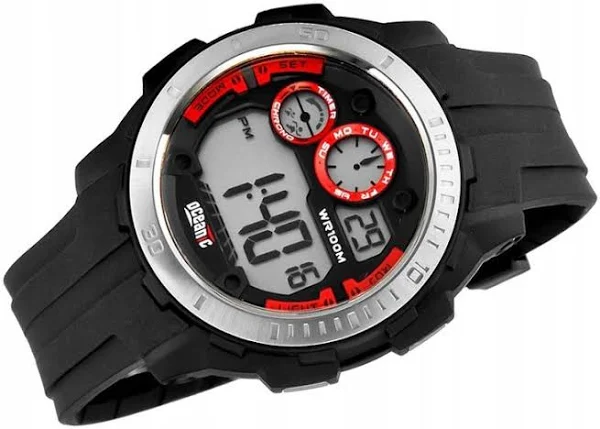 Mocny Męski Zegarek Wielofunkcyjny Oceanic WR100m