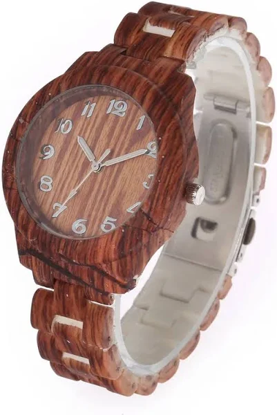 2022 nowych moda drewniany zegarek zegarki damskie imitacja drewna skórzany pasek kwarcowe zegarki