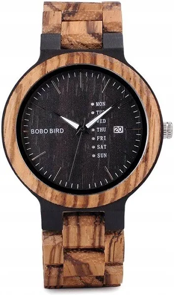 Drewniany Zegarek Bobo Bird O26-2 Unisex Bobobird