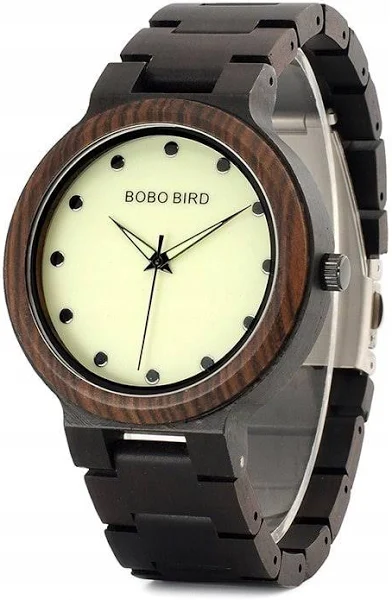 Drewniany Zegarek Bobo Bird P04-1 Unisex Bobobird