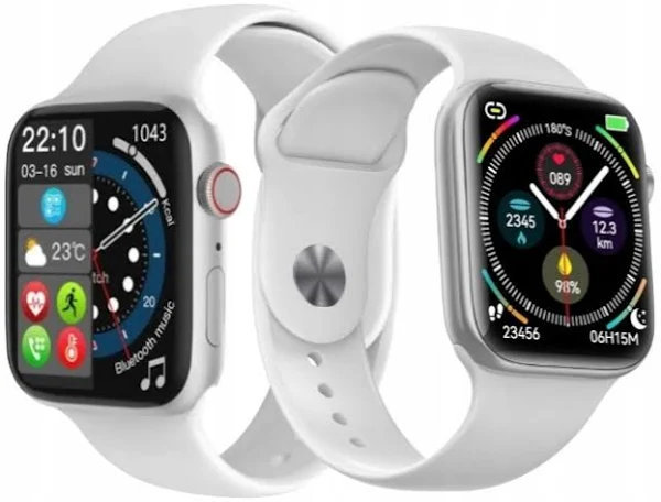 Smartwatch Zegarek Damski Klasyczny Złoty Srebrny