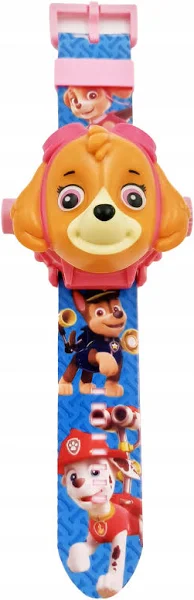 Psi Patrol Zegarek 3D Skye z projektorem ZEG-7