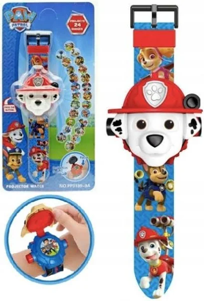Psi Patrol Elektroniczny Zegarek Z Rzutnikiem 3d