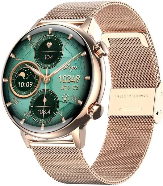 Manta Alexa Mini Złoty Smartwatch