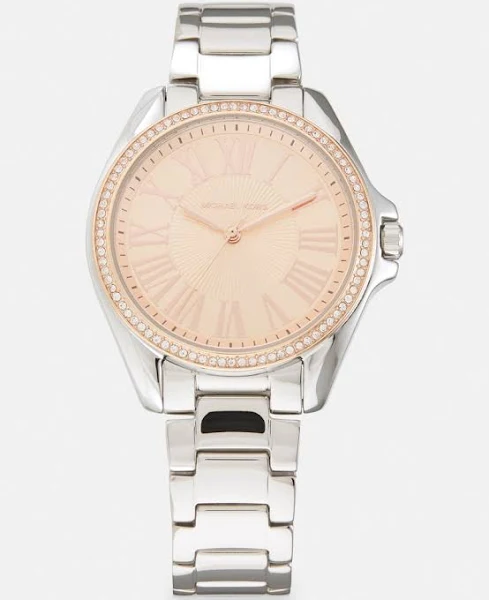 MK Kaycie Pavé Silver-Tone Watch - Silver - Michael Kors