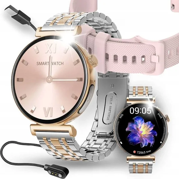 Smartwatch Dla Seniora Pomiar Cukru Ekg Sos Hrv Bmi Puls Ciśnienie Menu Pl