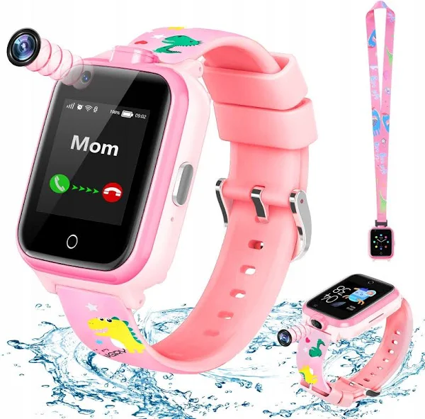 Inteligentny Zegarek dla Dzieci LiveGo 4G Secure Dual Camera Smart Watch GPS Tracker SOS Call dla Dzieci Studenci w Wieku 4-12 lat Prezenty Urodz