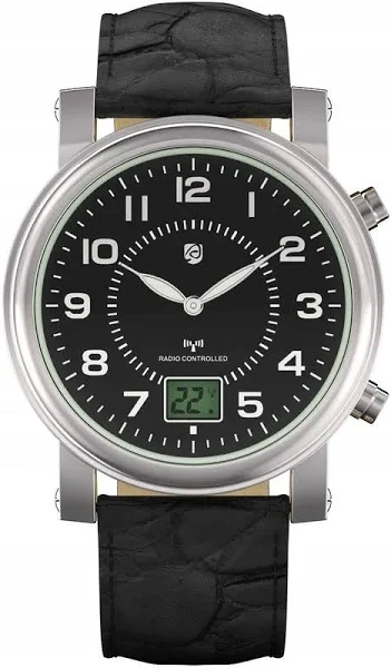 Precyzyjny zegarek kwarcowy sterowany radiowo pudełko