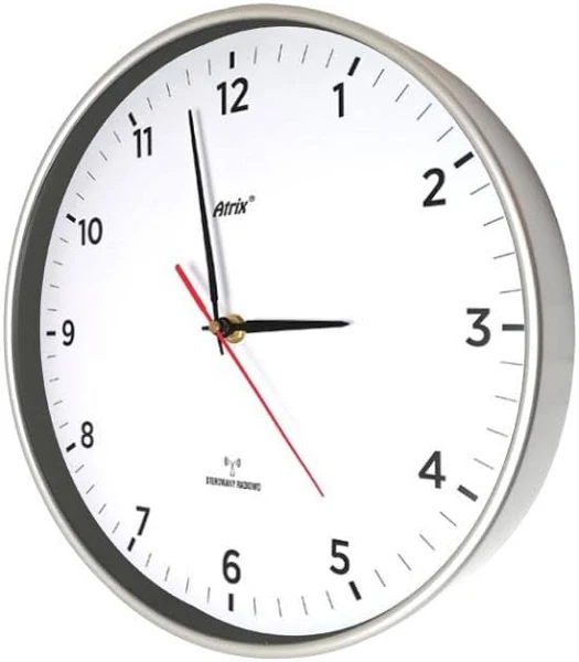 Zegar radiowy super cichy slim