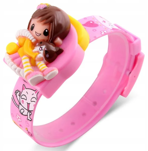 Zegarek dziecięcy Skmei elektroniczny kotek wb9