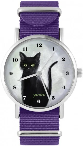 Zegarek Czarny kot