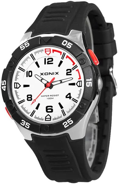 Zegarek XONIX z Wbudowaną Boczną Latarką + Podświetlenie Tarczy