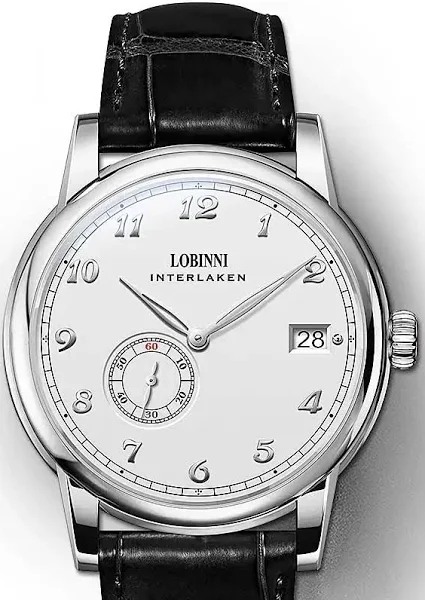 Szwajcaria Lobinni luksusowej marki 2021 nowych produktów mężczyzna zegarka Mini wirnika zegarek z