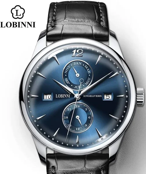 Szwajcaria luksusowa marka mężczyźni zegarek mechaniczny mewa ruch reloj hombre wysokiej jakości