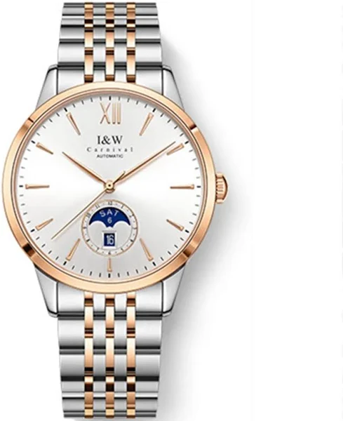 Szwajcaria karnawał zegarki męskie automatyczny MIYOTA mechaniczny luksusowy zegarek dla mężczyzn