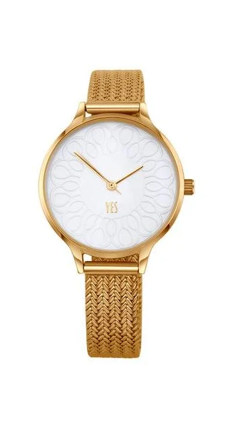 Zegarek YES Żółte złocenie