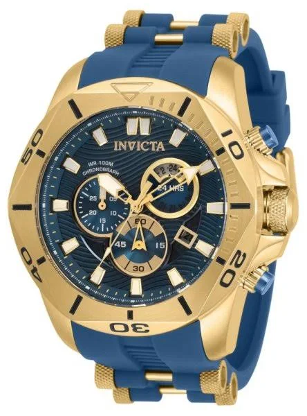 Invicta Watches, Akcesoria, Mężczyzna, Żółty, ONE Size, Speedway 32259 Męski Zegarek Kwarcowy - 50mm