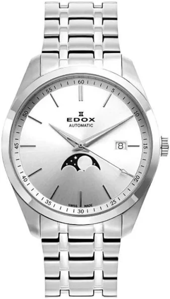 EDOX Les Vauberts Moonphase Automatic 80505-3M-AIN