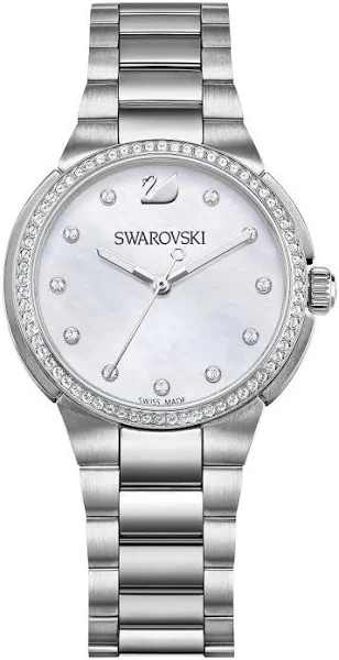 Swarovski, Zegarek damski, City Mini Watch, Mother-of-Pearl, 5221176