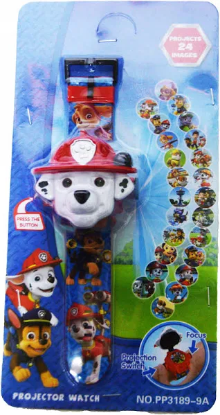 zegarek Psi Patrol projektor dla dzieci