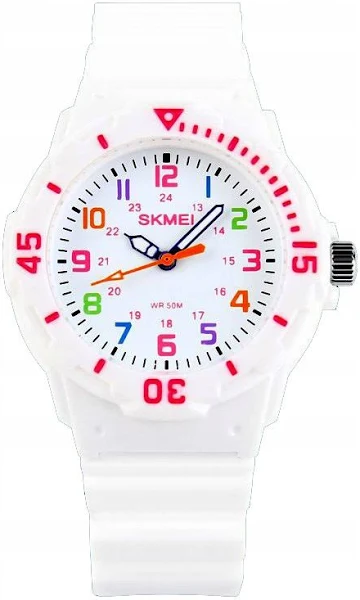 Skmei Zegarek dziecięcy analogowy wyraźna tarcza