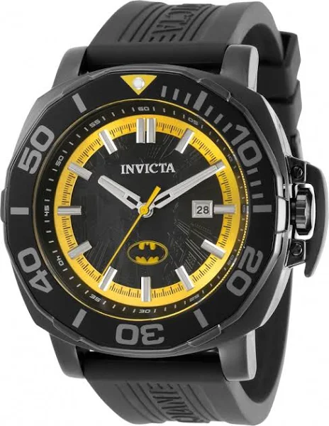 Zegarek invicta dc comics quartz 48mm 35079 batman limited edition 4000pcs