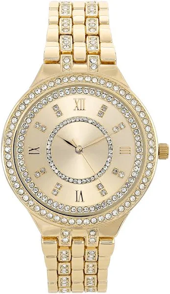 Bijou Brigitte Zegarek Gold Crystal
