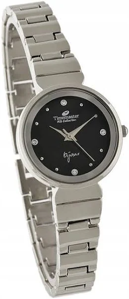 Zegarek damski biżuteryjny z cyrkoniami na bransolecie Timemaster 070/359