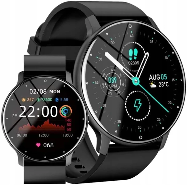 Smartwatch Męski Rubicon Menu Pl Ciśnienie Sms Box