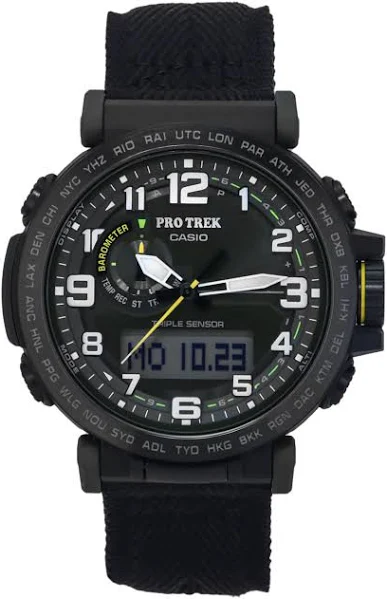 Zegarek męski Casio ProTrek analogowy cyfrowy Solar PRG-601 100M