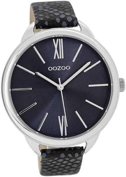 Oozoo damski zegarek na Rękę Timepieces Analog skóra granatowy D2UOC9514A