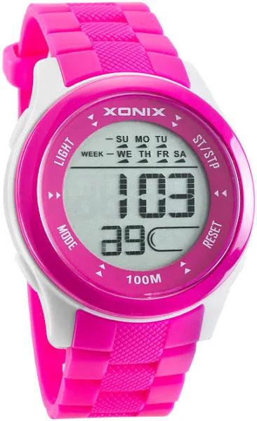 Duży Damski Zegarek Elektroniczny Xonix WR100m