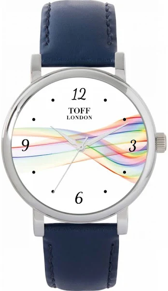 TLWS-1420 Toff London Pride Ribbon Zegarek z cyframi arabskimi