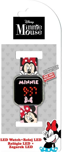 Kids Euroswan Zegarek LED Myszka Minnie Kids