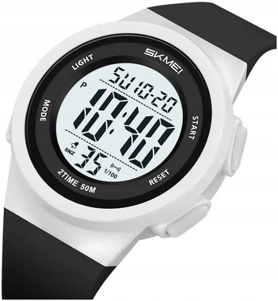 Zegarek dziecięcy Skmei elektroniczny stoper data alarm 12/24