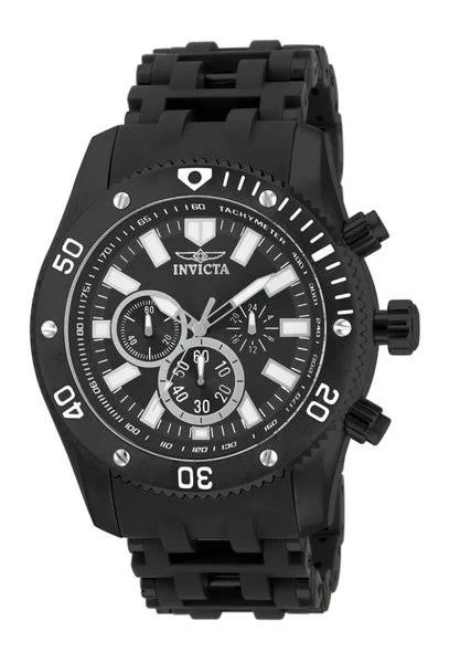 Mens Invicta Watches Akcesoria Mężczyzna Czarny ONE