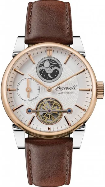 Zegarek Ingersoll brązowy